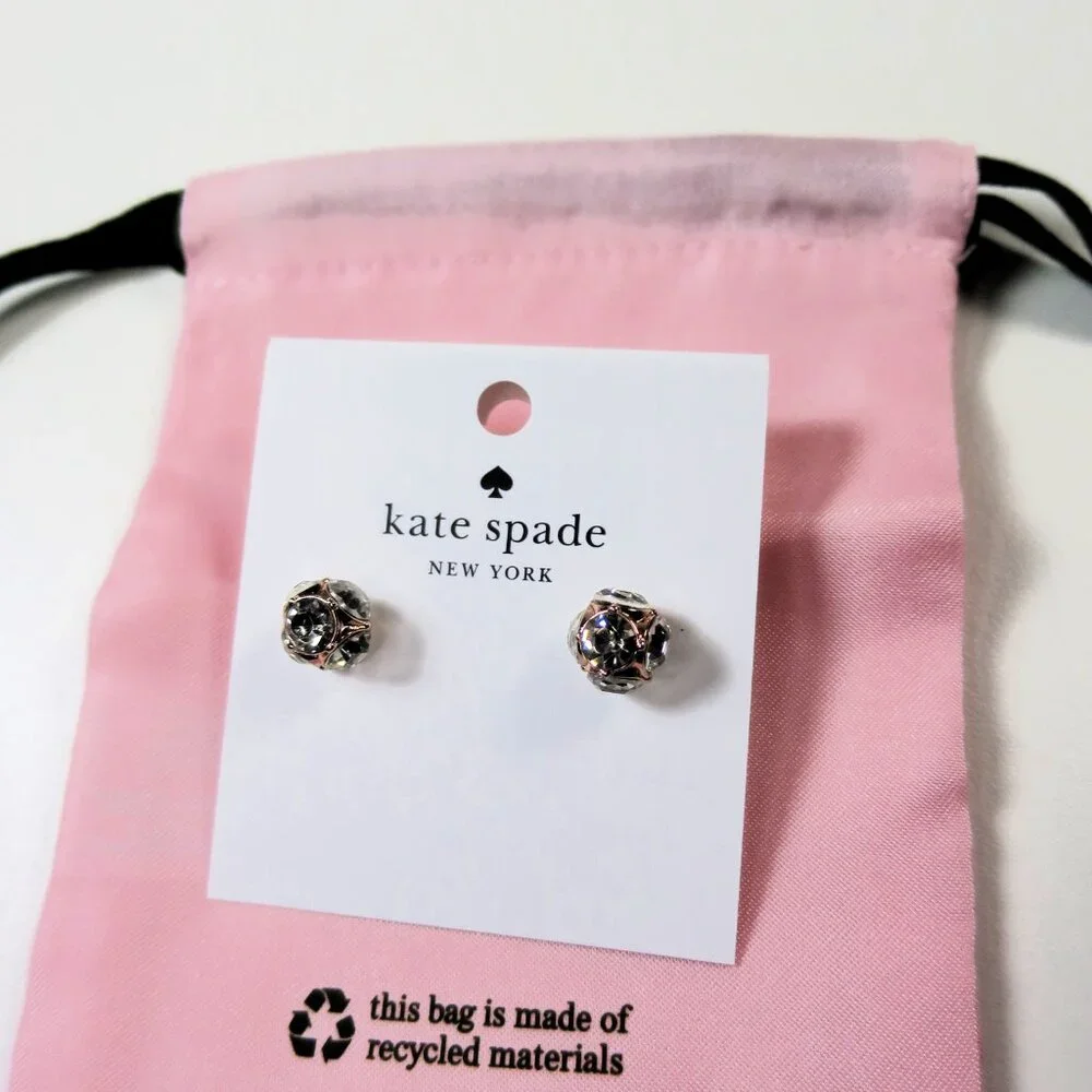 Kate Spade Lady Marmalade Studs Earrings NWT